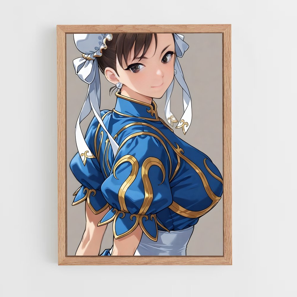 Poster Chun-Li Power – affiche Street Fighter (vue 4)